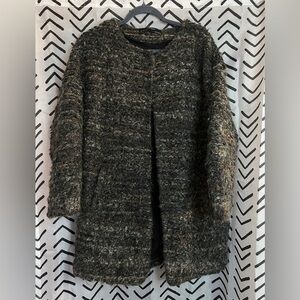 Zara Basic Outwear Coat Size S